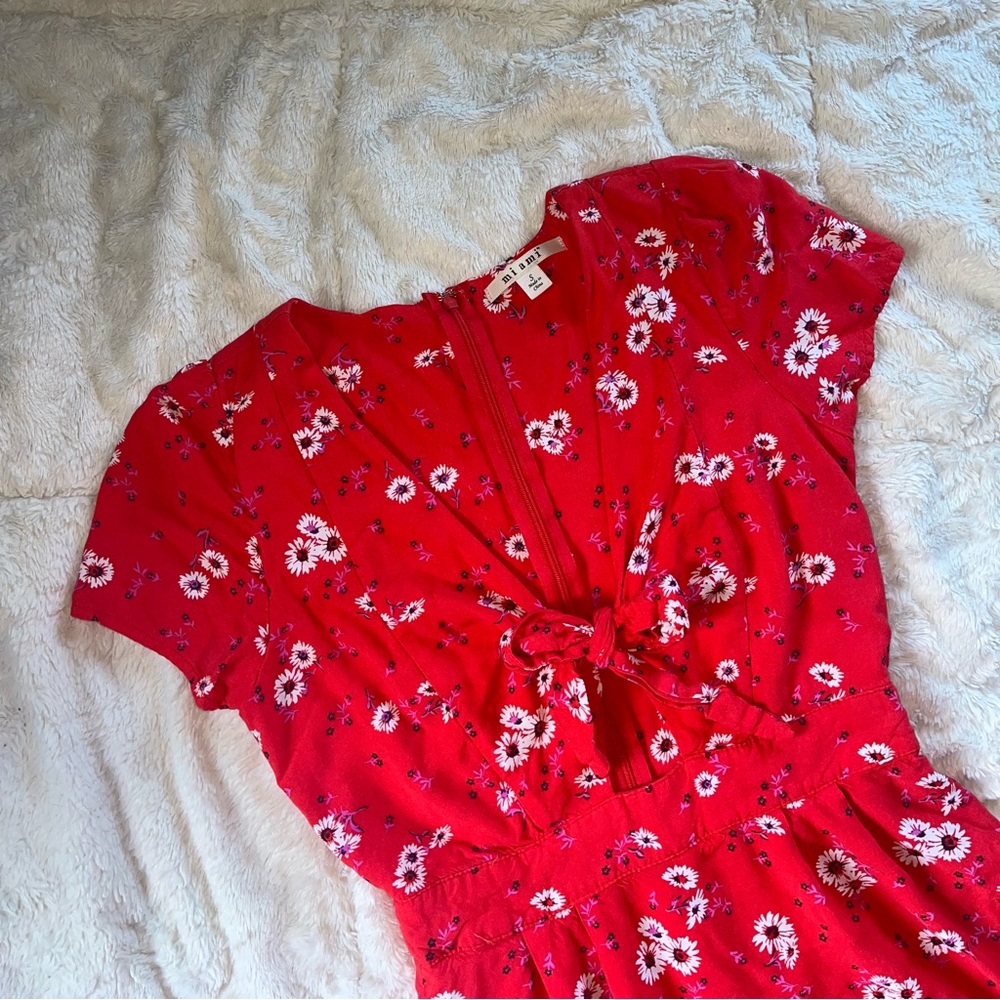 Mi Ami Floral Romper Dress - Picture 3 of 6